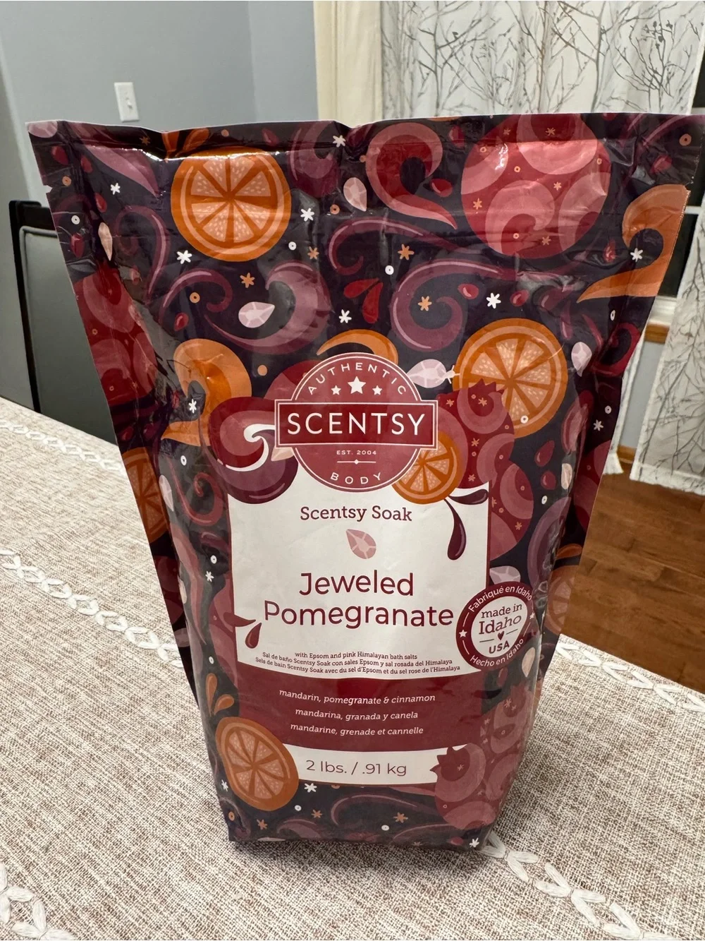 Scentsy Jeweled Pomegranate Scentsy Soak